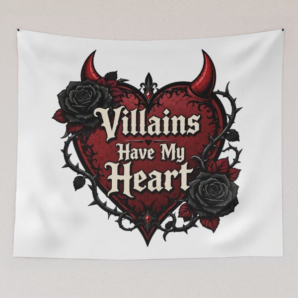 Item preview, Villains Have My Heart designed and sold by Ora-kuro.