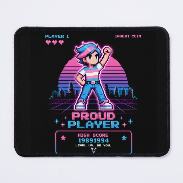 Item preview, Pixel Art Player 1 Proud Gamer Neon - Retro Gaming designed and sold by irfanshikh.