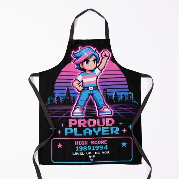 Item preview, Pixel Art Player 1 Proud Gamer Neon - Retro Gaming designed and sold by irfanshikh.