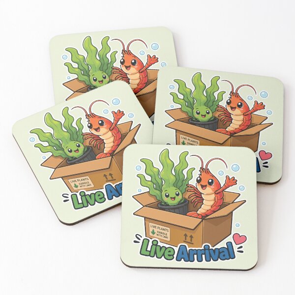Item preview, Live Arrival Shrimp & Aquarium Plant designed and sold by SimplePoDesign.