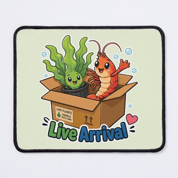 Item preview, Live Arrival Shrimp & Aquarium Plant designed and sold by SimplePoDesign.