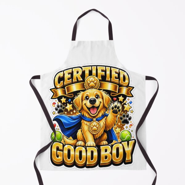 Item preview, Certified Good Boy Funny Golden Retriever Dog Lover Gift designed and sold by ClaussShop.