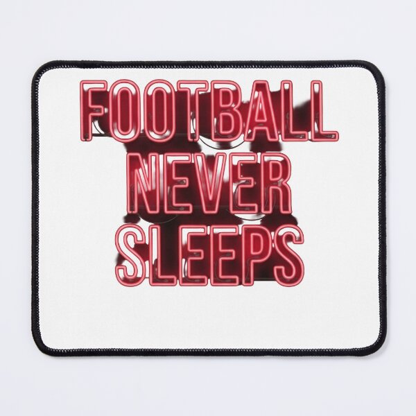 Item preview, Football Never Sleeps — Late Night Football Culture T-Shirt designed and sold by The96Minutes.