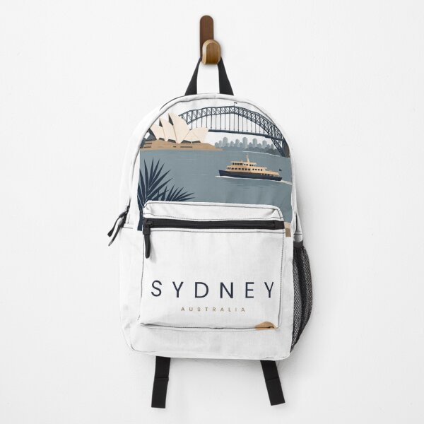 Item preview, Sydney skyline with Opera House and Harbour Bridge designed and sold by Rue Market.