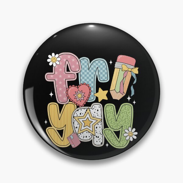 Item preview, Groovy Retro Friyay Teacher Back to School Girls designed and sold by KroghDs.