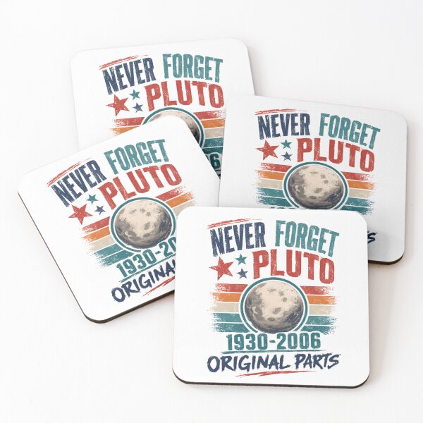 Item preview, Never Forget Pluto 1930-2006 Original Parts Astronomy Planet Space Science Enthusiast designed and sold by SkeletonsDanger.