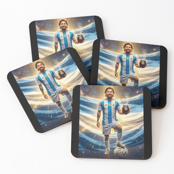 Item preview, Lionel Messi Celestial God of Soccer 2026 Argentina Art designed and sold by G-A-D-U.