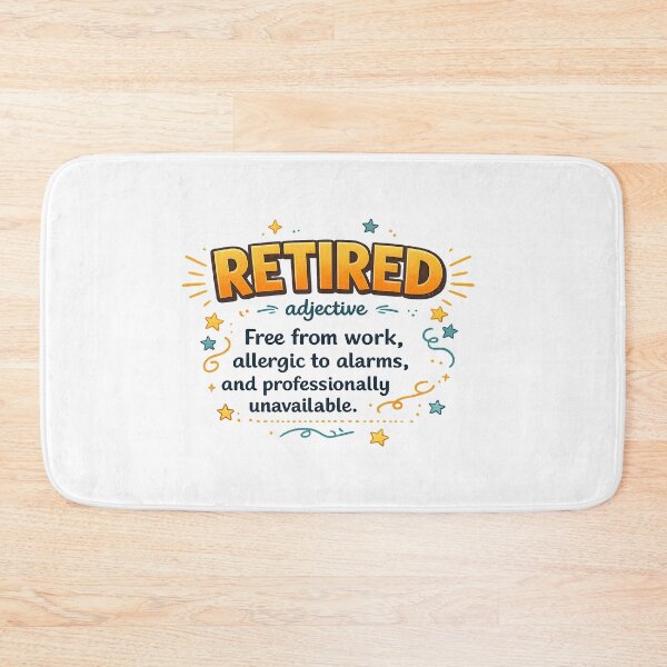 Item preview, Retired Definition Free From Work Funny Retirement Gift Design designed and sold by WHDProduction45.