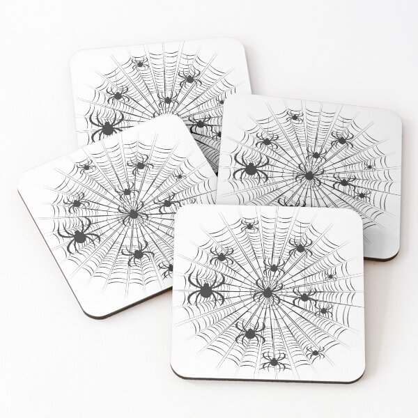 Item preview, Gothic Night: Spiders in the Web Silhouette designed and sold by OrPolly.