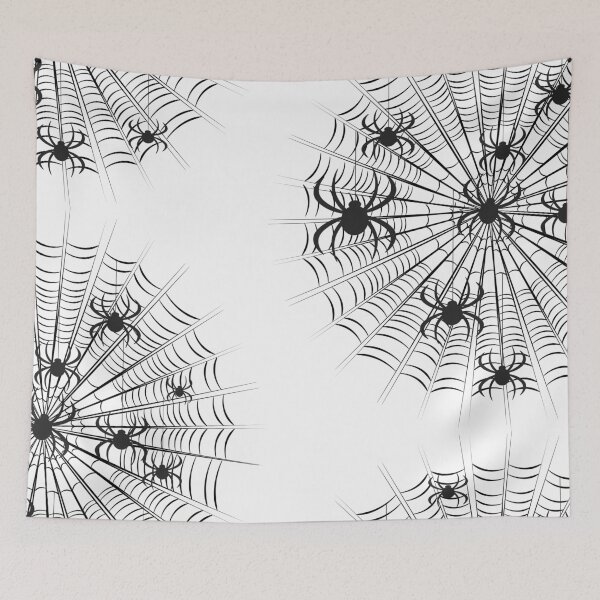 Item preview, Gothic Night: Spiders in the Web Silhouette designed and sold by OrPolly.