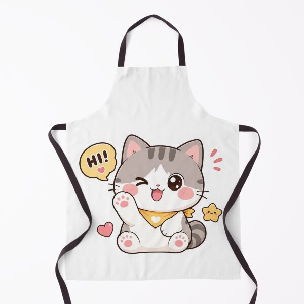 Item preview, Happy Kawaii Cat Sticker designed and sold by nyxium-art.