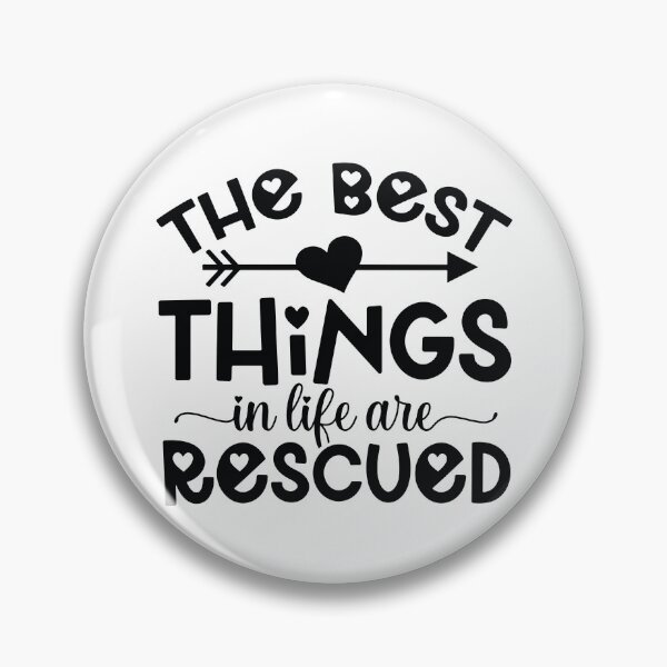 Item preview, The Best Things In Life Are Rescued - Funny Dog Quotes Retro Vintage Aesthetic Best Puppy Mother Gift designed and sold by FuzionRaptor.