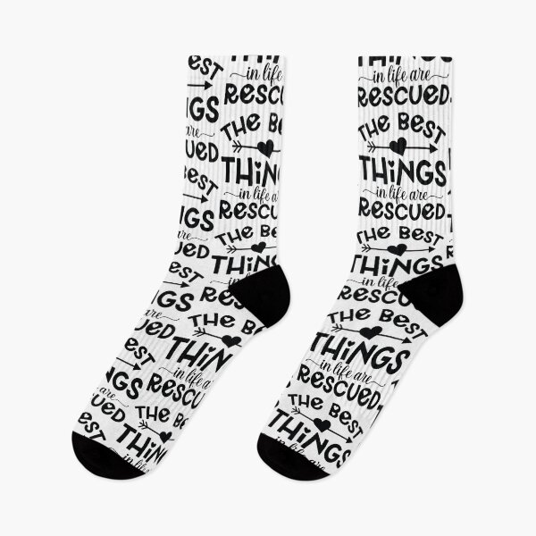 Item preview, The Best Things In Life Are Rescued - Funny Dog Quotes Retro Vintage Aesthetic Best Puppy Mother Gift designed and sold by FuzionRaptor.