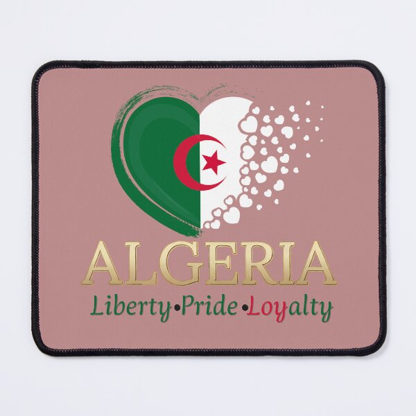 Item preview, Algeria Independence Day Heritage - Patriotic Algerian Pride designed and sold by Sarah'sCreativeLab.