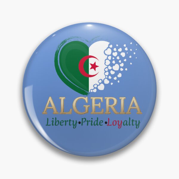 Item preview, Algeria Independence Day Heritage - Patriotic Algerian Pride designed and sold by Sarah'sCreativeLab.