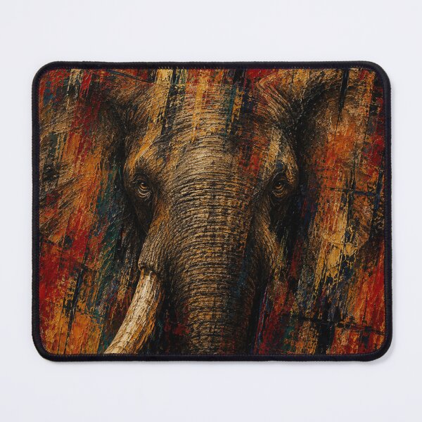 Item preview, Majestic Elephant Emerging Abstract designed and sold by Ingorgia Studio.