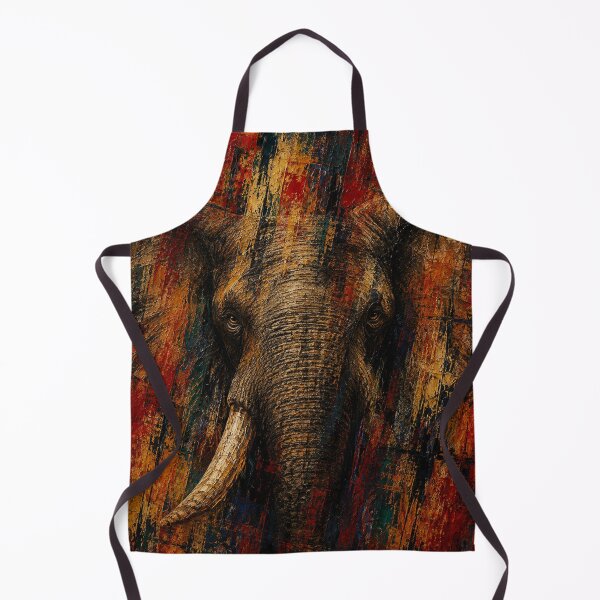 Item preview, Majestic Elephant Emerging Abstract designed and sold by Ingorgia Studio.