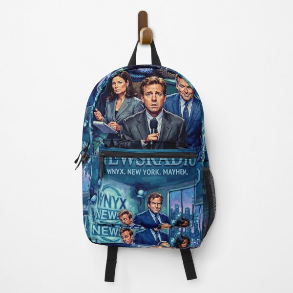 Item preview, NewsRadio Retro Comedy WNYX Broadcast Station Media Office Tribute Art TV Show Poster designed and sold by Art's Diner.