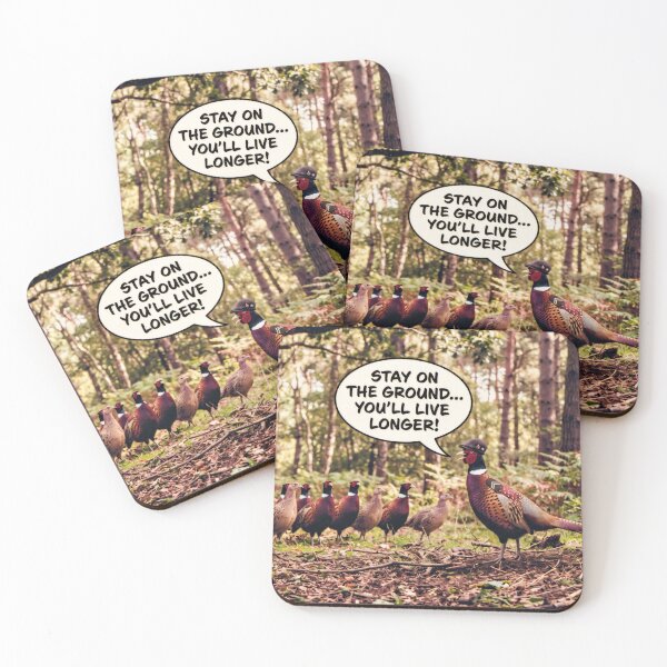 Item preview, Good Advice For Pheasants! designed and sold by Mrcorbett.