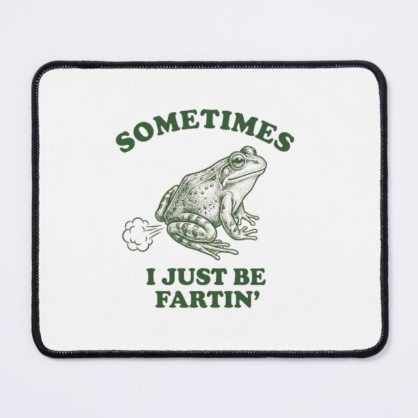 Item preview, Funny Farting Frog Vintage Humorous Quote Art designed and sold by SiarheiYur.
