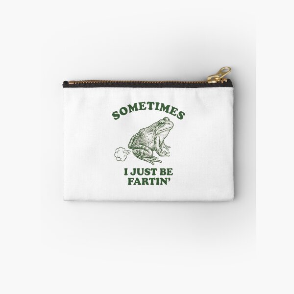 Item preview, Funny Farting Frog Vintage Humorous Quote Art designed and sold by SiarheiYur.
