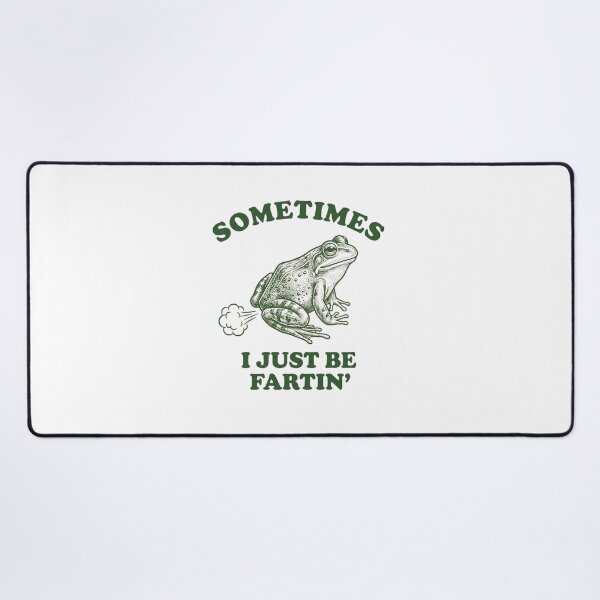 Item preview, Funny Farting Frog Vintage Humorous Quote Art designed and sold by SiarheiYur.