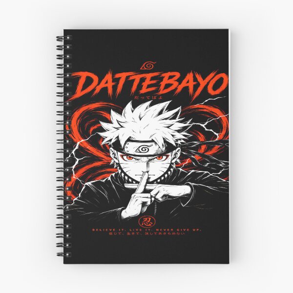 Item preview, Naruto Dattebayo - Believe It, Live It, Never Give Up | Anime Ninja Aesthetic Design designed and sold by Trinidesigns123.