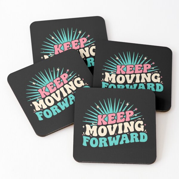 Item preview, Keep Moving Forward Retro Groovy Typography designed and sold by milano picks.