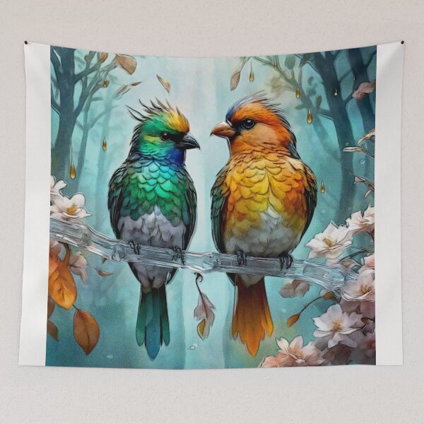 Item preview, Harmony Beyond Nature Love Birds #4 designed and sold by Helios Be. Lavsh.