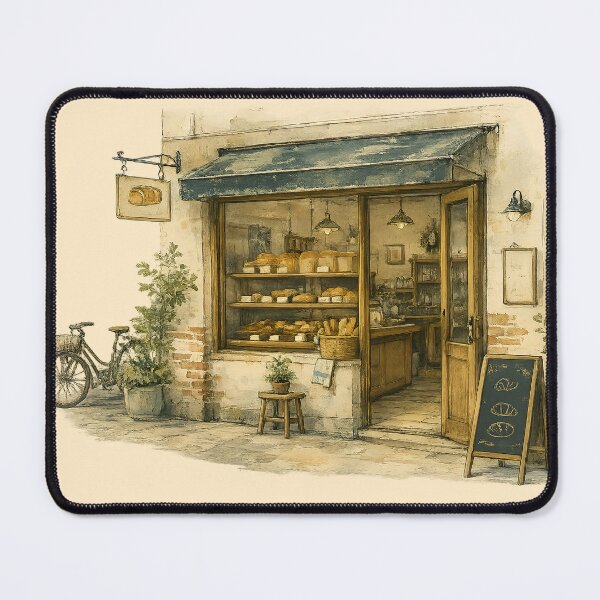Item preview, Neighborhood Bakery | Vintage Japanese Bakery designed and sold by Emyku.