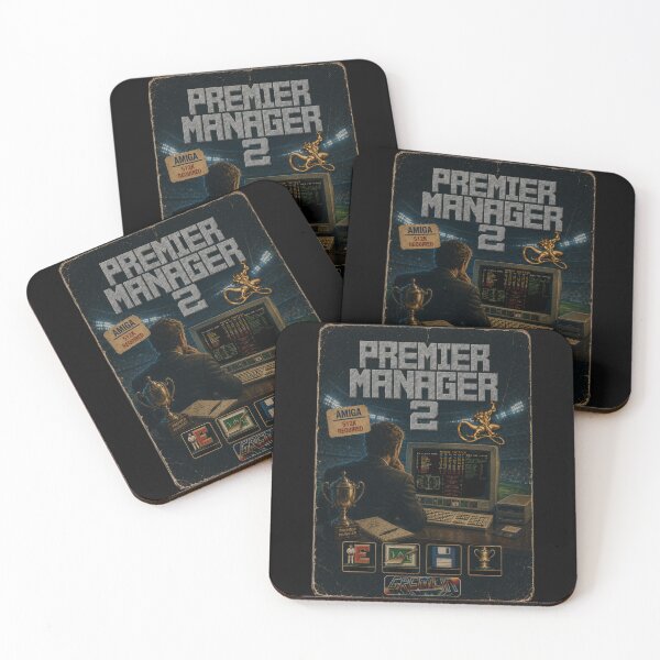 Item preview, Amiga Premier Manager 2 Vintage game design designed and sold by Timetowaste.
