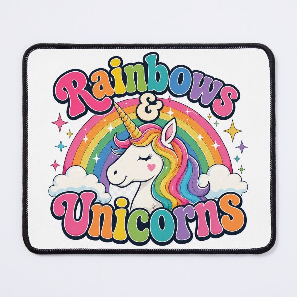 Item preview, Rainbows and Unicorns Cute Rainbow Unicorn designed and sold by DesignsO'Random.