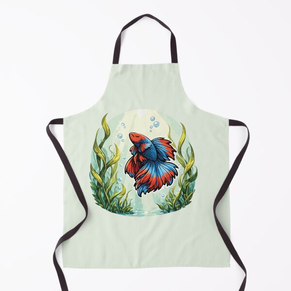 Item preview, Betta Fish Serenity Peaceful Aquarium Art designed and sold by SimplePoDesign.
