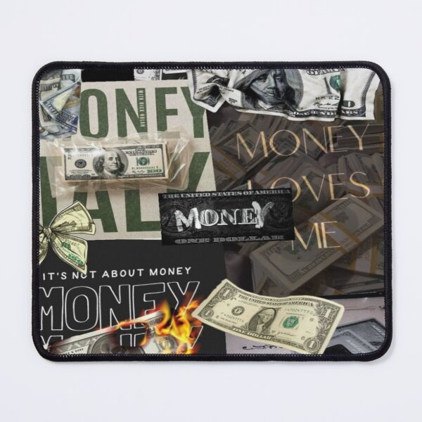 Item preview, Money Motivation Collage - Money Aesthetic, Luxury and Hustle Culture designed and sold by RAYBIL.