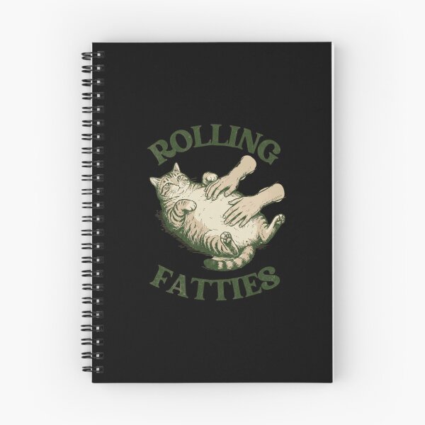 Item preview, Rolling Fatties Chubby Cat Belly Rub Vintage designed and sold by SiarheiYur.