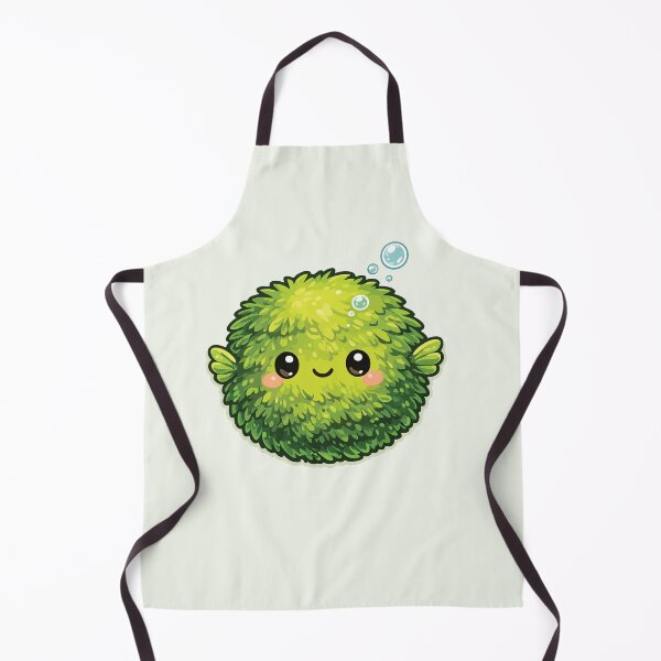 Item preview, Linda bola de musgo Marimo, un amigo feliz para el acuario. designed and sold by SimplePoDesign.