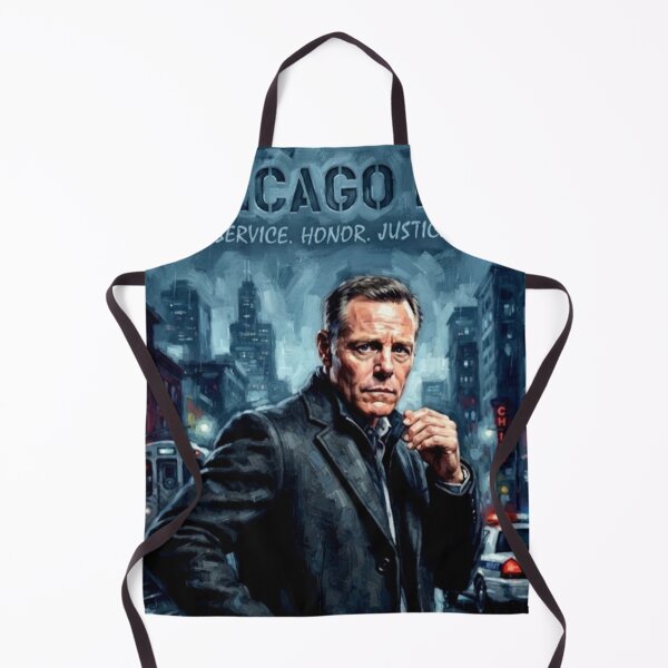 Item preview, Chicago PD Retro Crime Drama Intelligence Unit Hank Voight Tribute Art TV Show Poster designed and sold by Art's Diner.