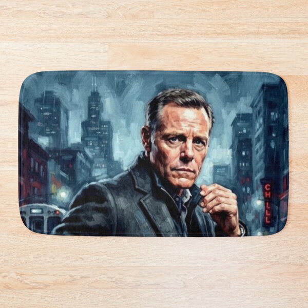 Item preview, Chicago PD Retro Crime Drama Intelligence Unit Hank Voight Tribute Art TV Show Poster designed and sold by Art's Diner.