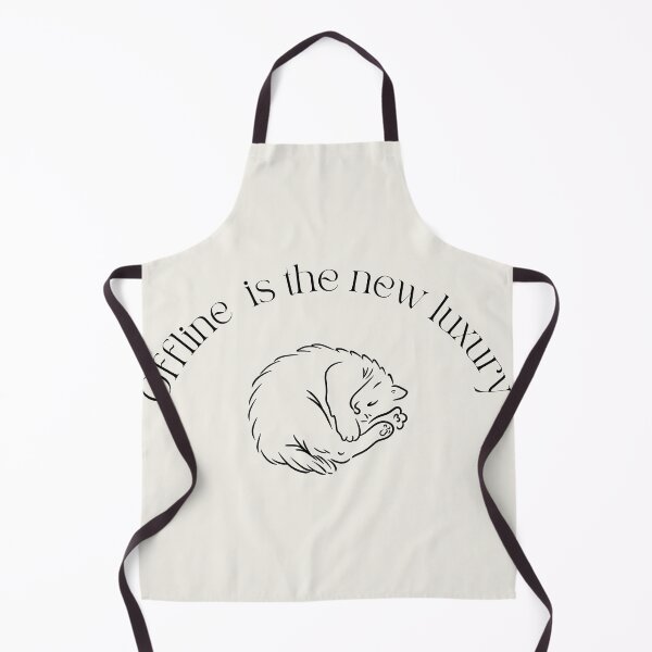 Item preview, Offline Is The New Luxury – Minimalist Cat Design designed and sold by CreationSpace3005.