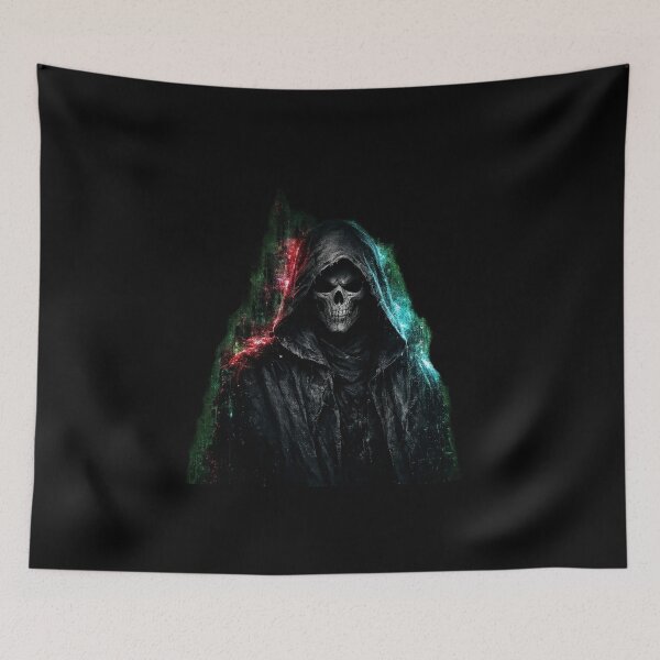 Item preview, Cyberpunk Skeleton Shadow With Neon Aura designed and sold by Munib320.