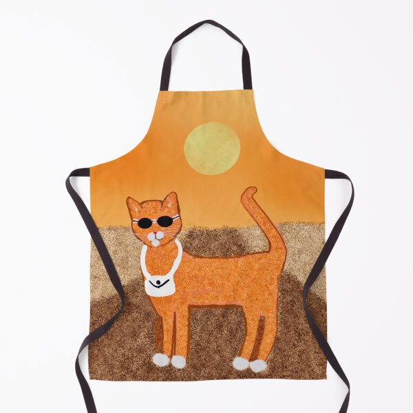 Item preview, Cool Cat in the Desert designed and sold by Elaine M Hayward .