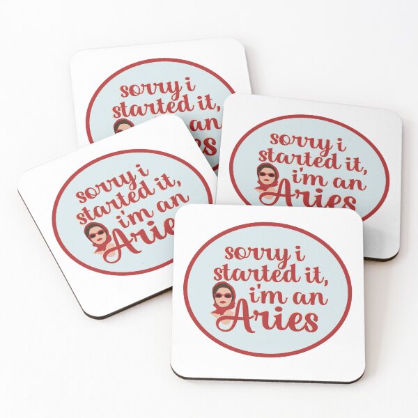 Item preview, sorry I started it, I'm an Aries.  designed and sold by Megan Miranda.