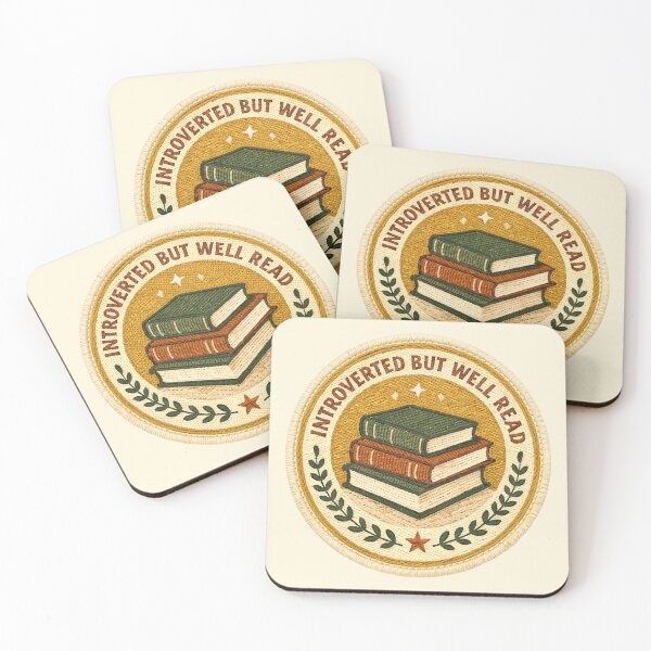 Item preview, Introverted But Well Read designed and sold by Ora-kuro.