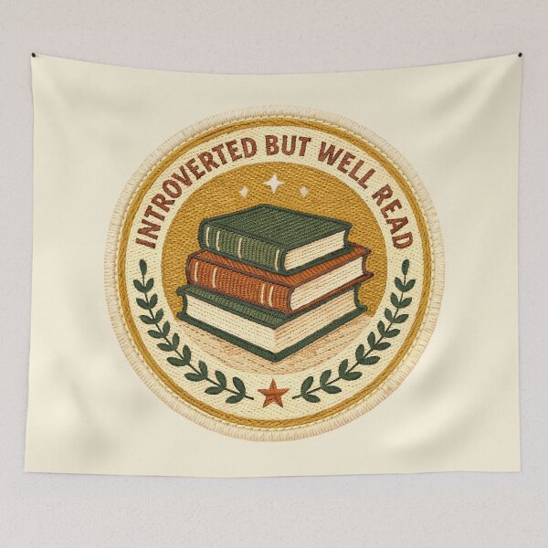 Item preview, Introverted But Well Read designed and sold by Ora-kuro.