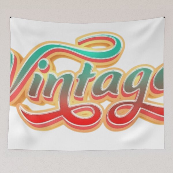 Item preview, Vintage Retro Text Effect designed and sold by ArhaanFashions.