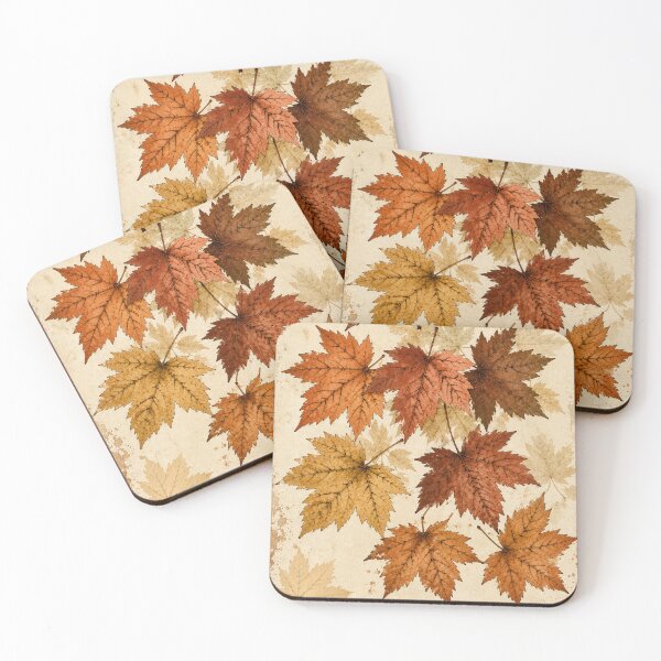 Item preview, Vintage Autumn Maple Leaves Botanical Print - Fall Watercolor Leaf designed and sold by Darlin8888.