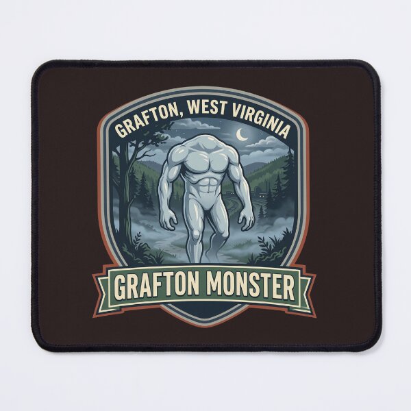 Item preview, Grafton, West Virginia – Grafton Monster | National Park Badge Design designed and sold by ElNiro.