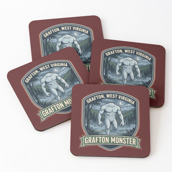 Item preview, Grafton, West Virginia – Grafton Monster | National Park Badge Design designed and sold by ElNiro.