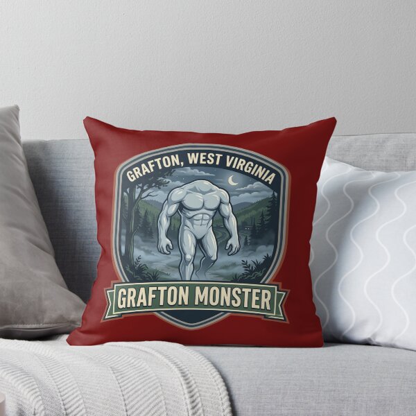 Item preview, Grafton, West Virginia – Grafton Monster | National Park Badge Design designed and sold by ElNiro.