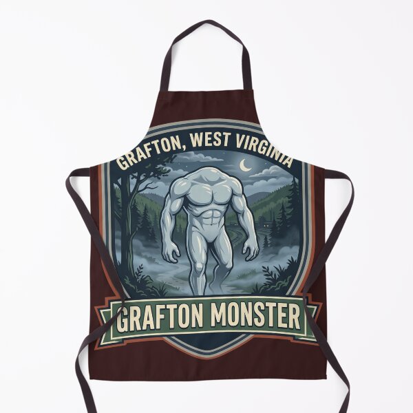 Item preview, Grafton, West Virginia – Grafton Monster | National Park Badge Design designed and sold by ElNiro.